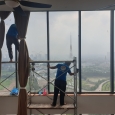 Sơn cách nhiệt cho kính nhà thờ quận 2