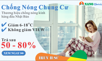CHỐNG NÓNG KÍNH CHUNG CƯ