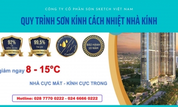 Quy Trình Sơn Kính Cách Nhiệt Nhà Kính